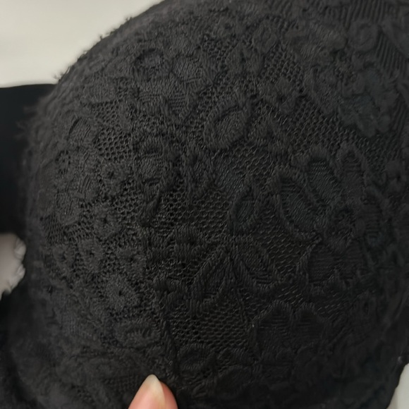 Aerie black lace push up bra, 36B - Picture 2 of 2